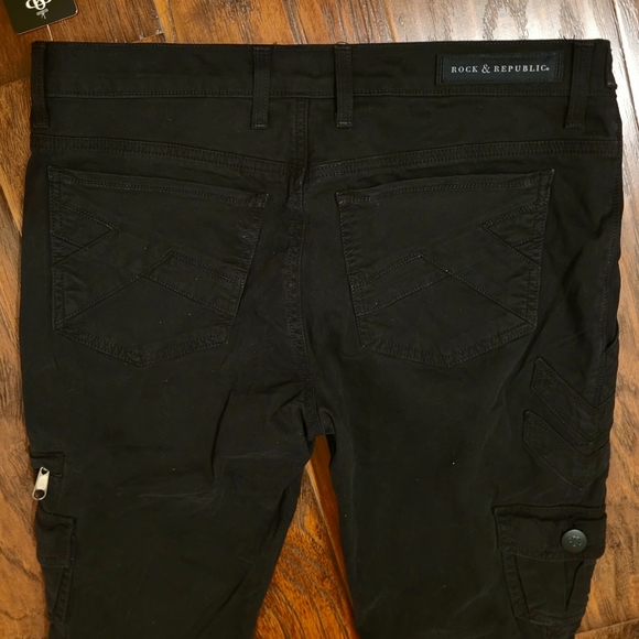 NWT Womens Black Rock and Republic Danika Slouchy Skinny Jeans Size 29 - Picture 4 of 11